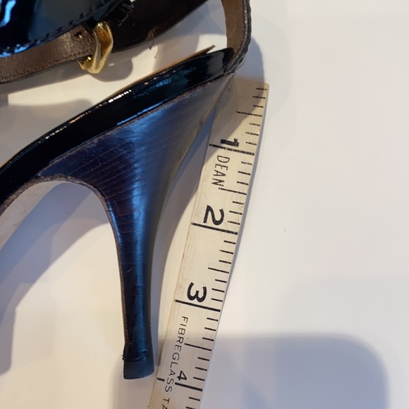 Giuseppe Zanotti Black and Gold Heels - Picture 11 of 11